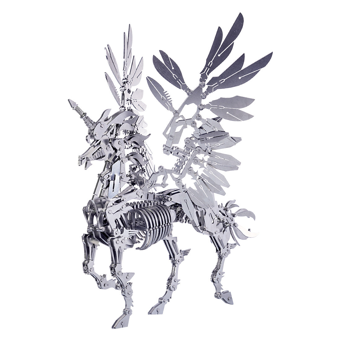 3D Puzzle Model Kit Mechanical Unicorn Metal Games DIY Assembly Jigsaw–  EngineDIY