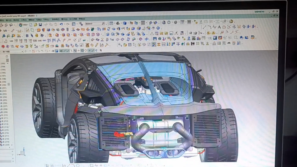 DIY Bugatti Chiron & TOYAN Nitro V8 Model Design Part 3 | EngineDIY