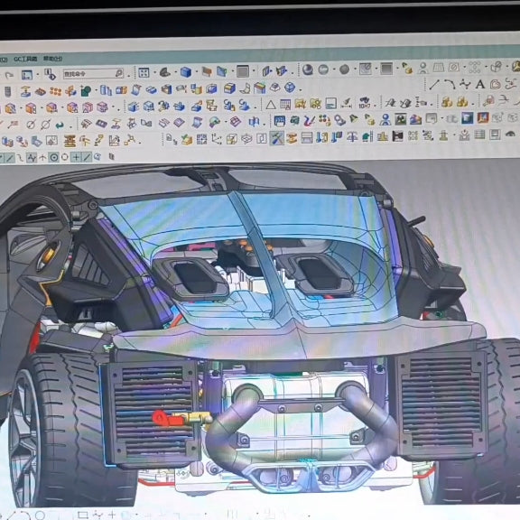 DIY Bugatti Chiron & TOYAN Nitro V8 Model Design Part 3 | EngineDIY