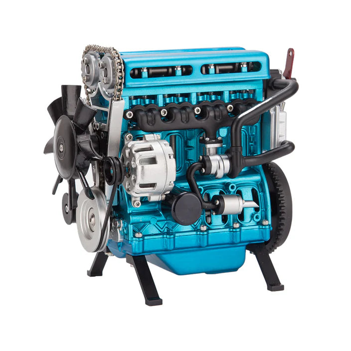 Efficiency Meets Performance: Turbocharged Inline-Four Engine| EngineDIY