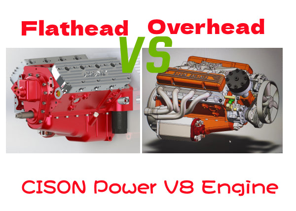 CISON New Power Gasoline V8 Small Block Series Engine Model | EngineDIY