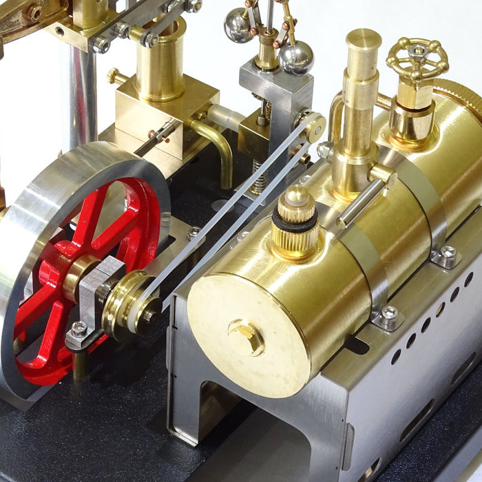 DETAILED REVIEW RETROL Model Beam Steam Engine Kit and Horizontal Boiler with Flyball Regulator - EngineDIY & Chiltern Model Steam Engines