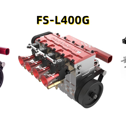 Updated on New TOYAN FS-L400BGC Inline Four Gas Engine Kit | EngineDIY