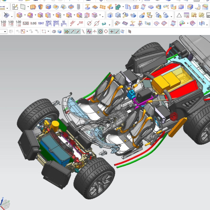 DIY Bugatti Chiron & TOYAN Nitro V8 Model Design Part 2 | EngineDIY