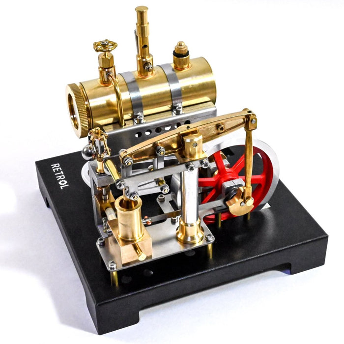 Full Metal Beam Engine Steam Engine (RETROL)- EngineDIY & Model Ship World