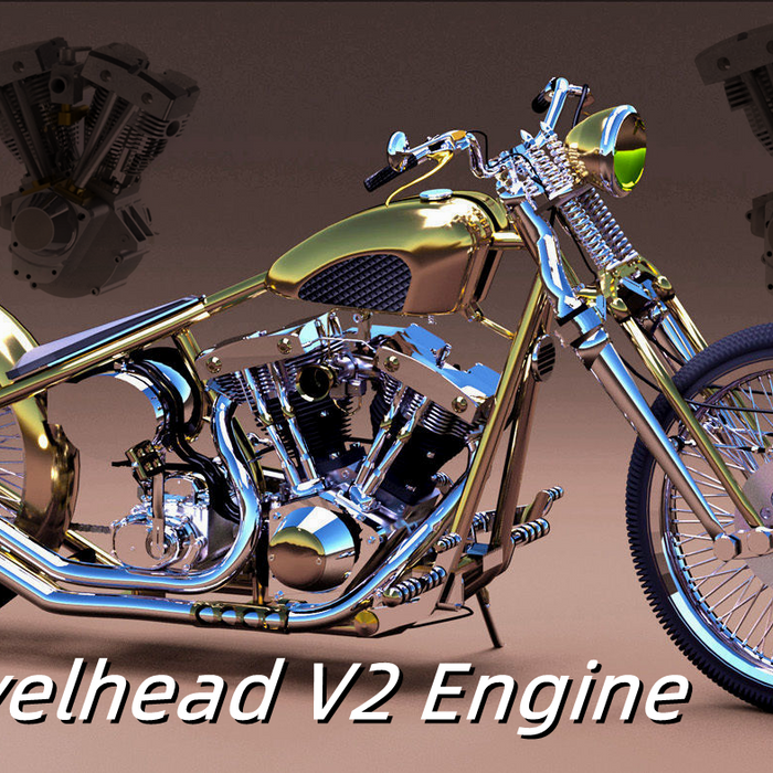 Shovelhead V2 Engine