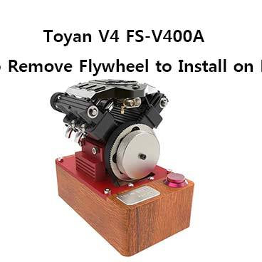 How to Remove Toyan V4 FS-V400A Flywheel ?