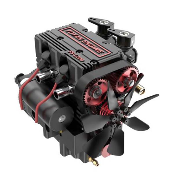 Toyan FS-L200 Engine 2 Cylinder Four Stroke Nirto RC Engine