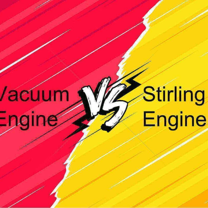 Vacuum Engine VS Stirling Engine, Who Wins?