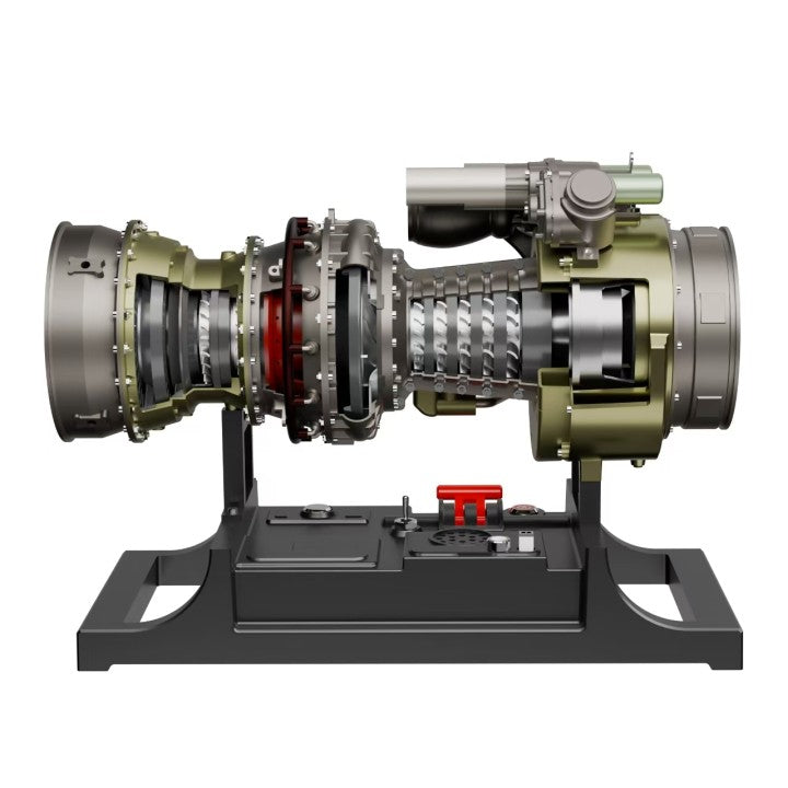 Concept Model: TECHING Turboshaft Engine – For the Curious Innovator| EngineDIY