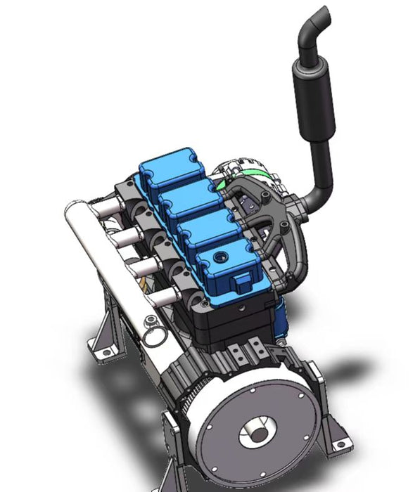 Exploring the Upgraded CISON L4-205 OHV Mini Gasoline Engine for RC Cars