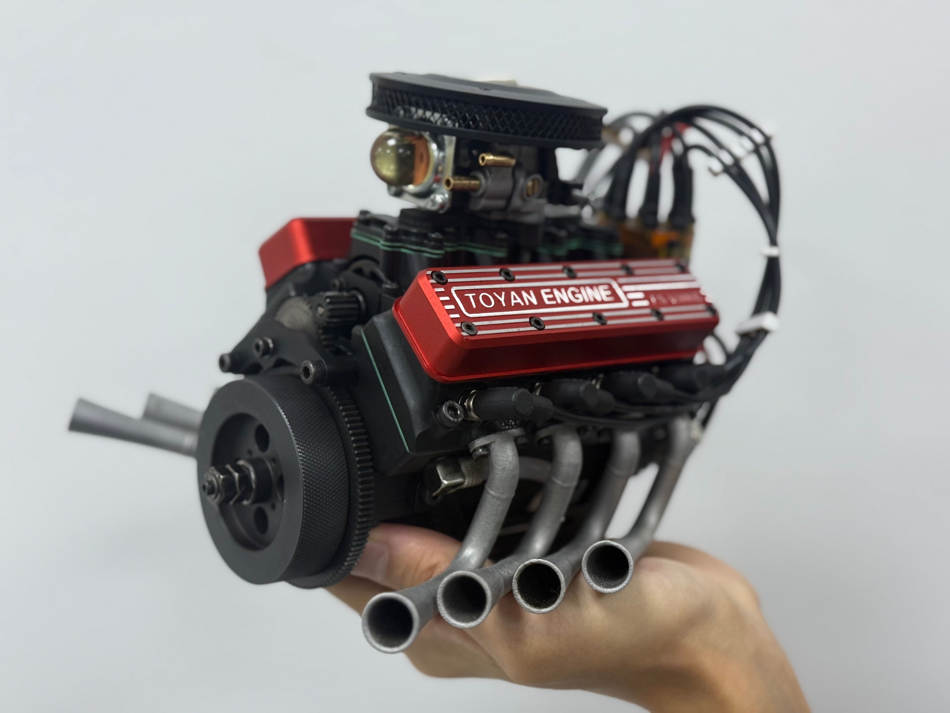 TOYAN FS-V800WGPC V8 Gasoline Engine Model Kit: A Mechanical Masterpiece for Hobbyists and Engineers|EngineDIY