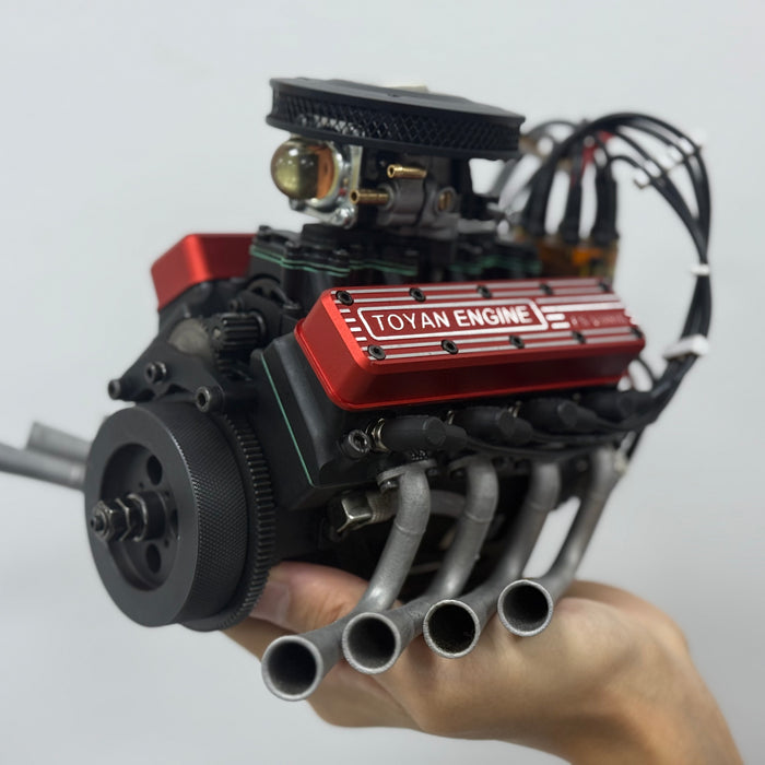 TOYAN FS-V800WGPC V8 Gasoline Engine Model Kit: A Mechanical Masterpiece for Hobbyists and Engineers|EngineDIY