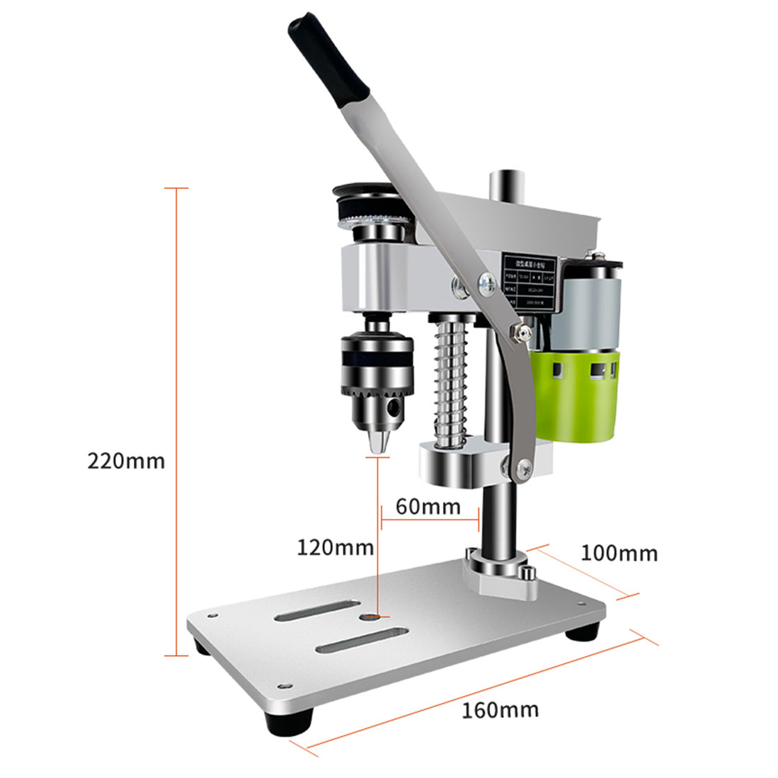 Mini Desktop Variable Speed Drill Press Precision Drilling Machine ...