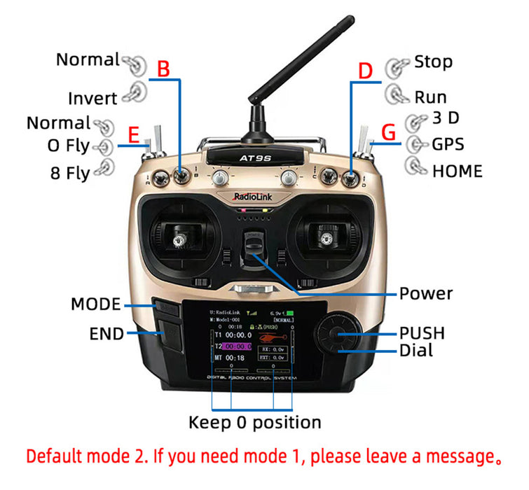 JCZK 300C PRO 2.4G 12CH Flybarless RC Helicopter Model with H1 Smart Flight Control and GPS Positioning (RTF Version)