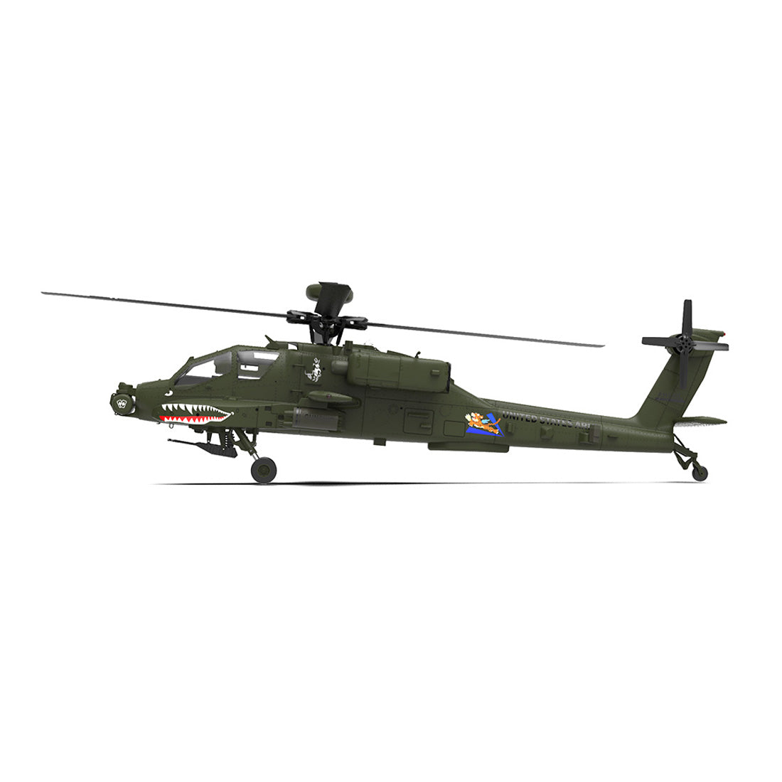 YU XIANG F11 AH64 1/32 Scale 2.4G 6CH RTF Helicopter Model 