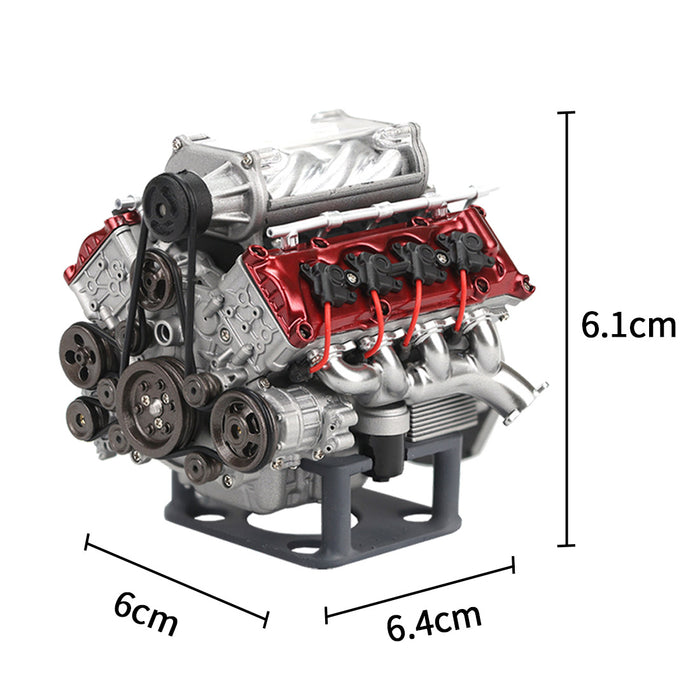 V8 Engine Model Kit that Works - Build Your Own V8 Engine - V8 Engine for Capra VS4-10