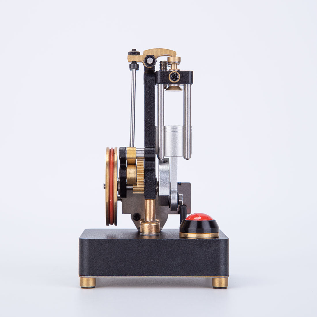 Mini Metal Four-Stroke Internal Combustion Engine Model for Educational Experimental Science Demonstration