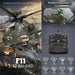 YU XIANG F11 AH64 1/32 Scale 2.4G 6CH RTF Helicopter Model 