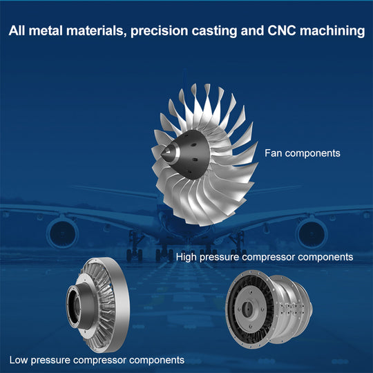 teching metal turbofan engine model kit that works build your own jet engine building set 