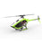 YU XIANG F280 2.4G 6CH RC Brushless Direct Drive 3D/6G Stunt Helicopter RTF Model