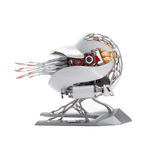 mechanical nautilus 3d metal model building kits with led light