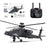 YU XIANG Apache GPS Helicopter F11-S AH64 1/32 Scale 2.4G 6CH RC Dual-Axis Co-Drive Flybarless 6G/3D Stunt