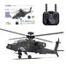 YU XIANG Apache GPS Helicopter F11-S AH64 1/32 Scale 2.4G 6CH RC Dual-Axis Co-Drive Flybarless 6G/3D Stunt