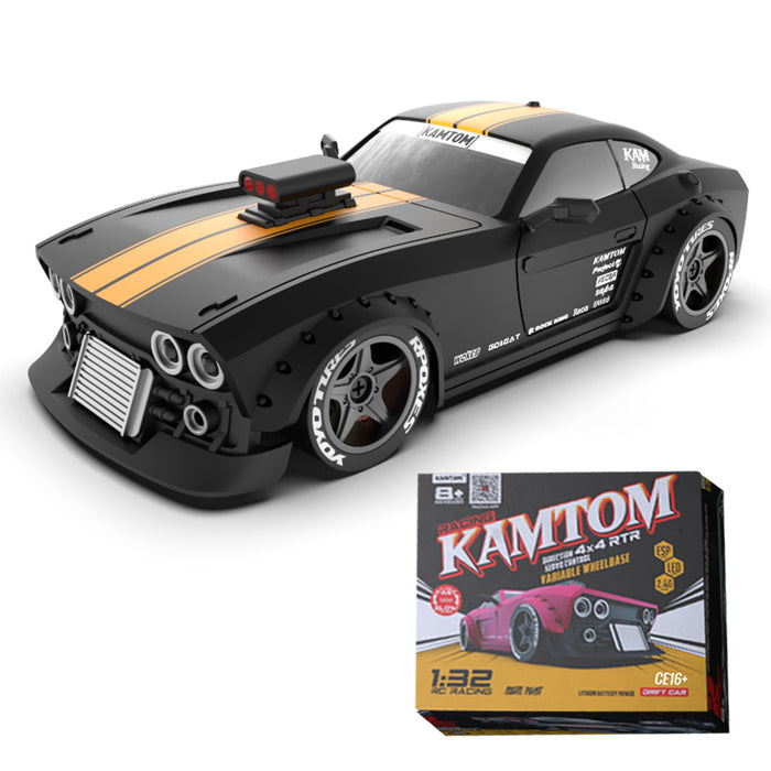 1/32 Scale 2.4G 4WD RC Drift Car with LED Headlights