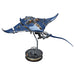 Manta Ray Mechanical Marine Biological 3D Metal Assembly Model with Lights -ENGINEDIY