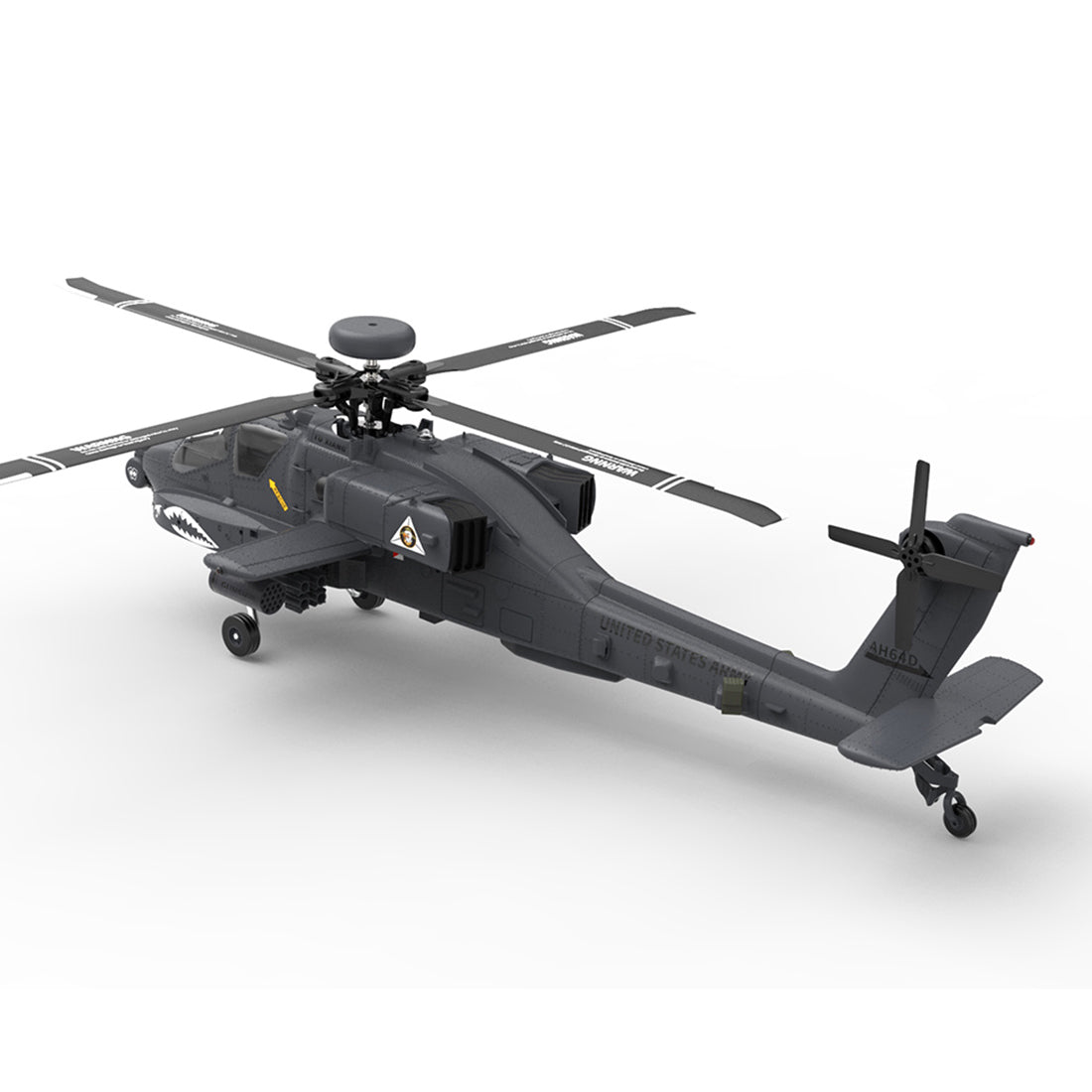 YU XIANG Apache GPS Helicopter F11-S AH64 1/32 Scale 2.4G 6CH RC Dual-Axis Co-Drive Flybarless 6G/3D Stunt