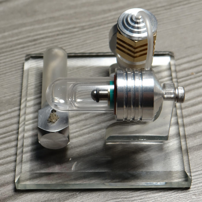 hot air single cylinder stirling engine model-enginediy