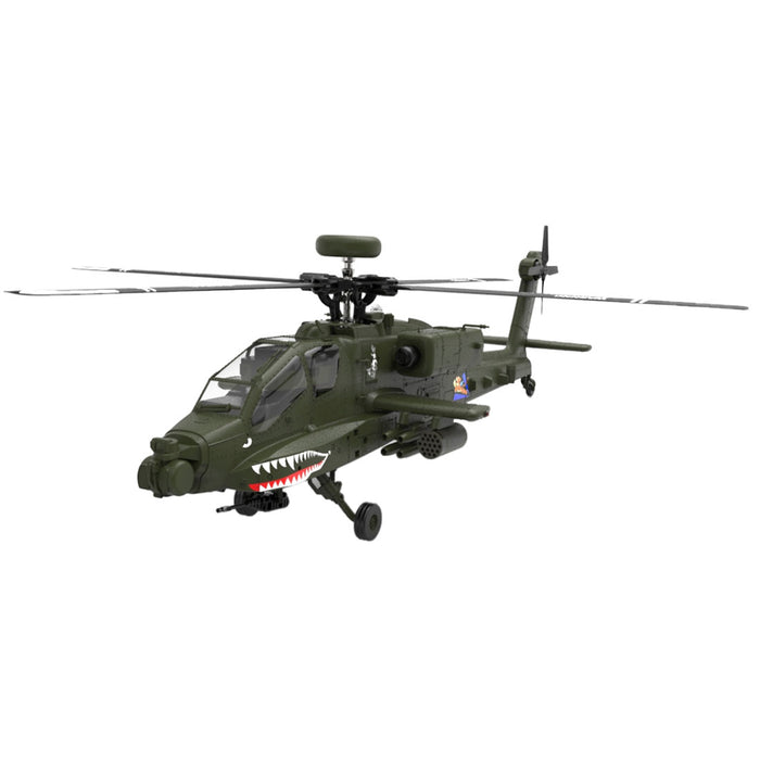 YU XIANG F11 AH64 1/32 Scale 2.4G 6CH BNF Version Helicopter Model 