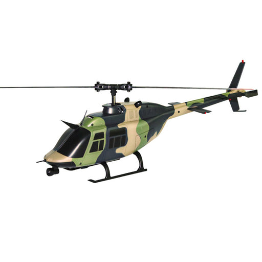 C138 1/33 Scale BELL 206 Helicopter 2.4G 6CH Single-propeller Flybarless Helicopter