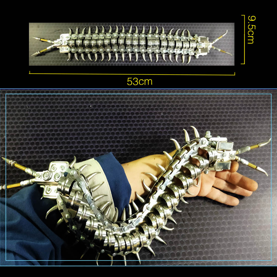 centipede model 3d metal games 