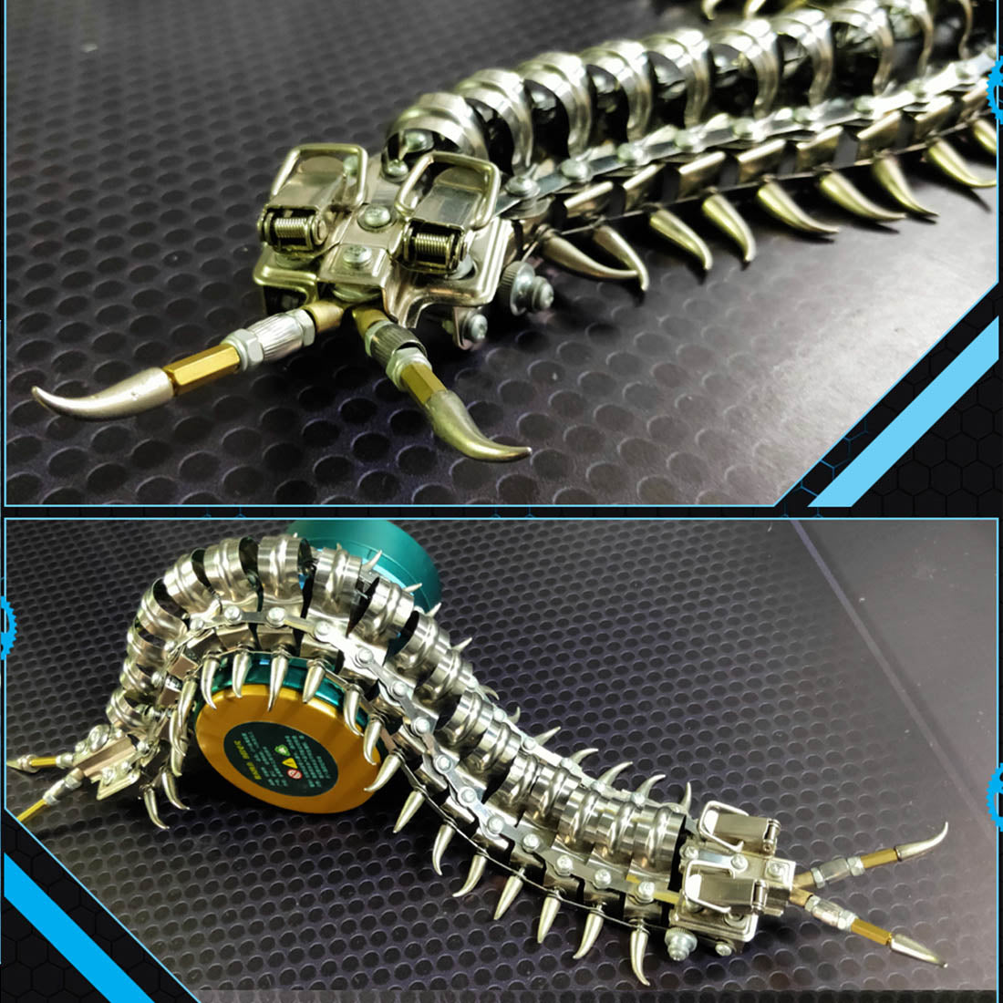 centipede model 3d metal games 