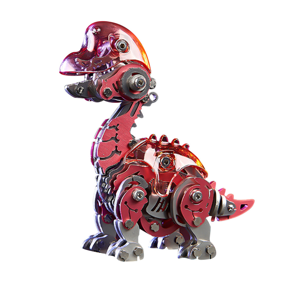 3D Metal DIY Mechanical Cute Dinosaur Model Kits Gift for Kids