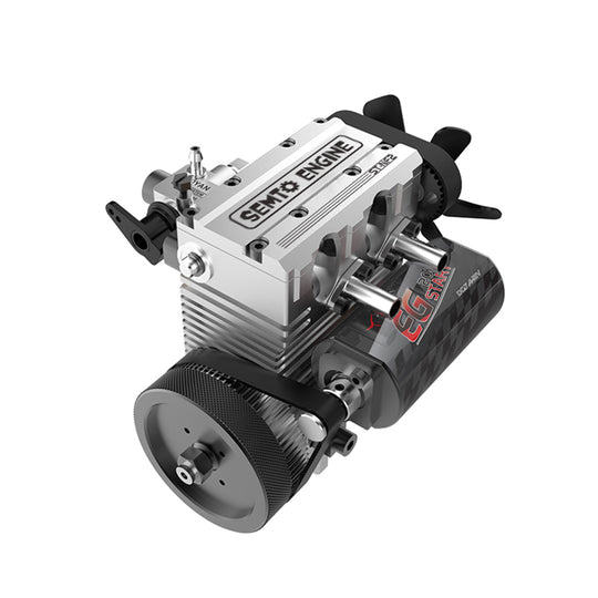 OTTO MOTOR & TOYAN FS-L200AC Engine 7cc SOHC Mini Inline 2-cylinder 4-stroke Air-cooled Nitro Engine Model Kit