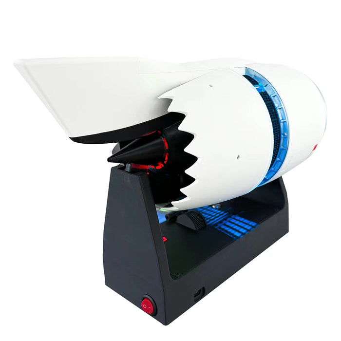 3D Printed Functional Nacelle Thrust Reverser Turbofan Engine Model