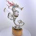 3D Metal Steampunk Seahorse Music Box Assembly Model Kit 