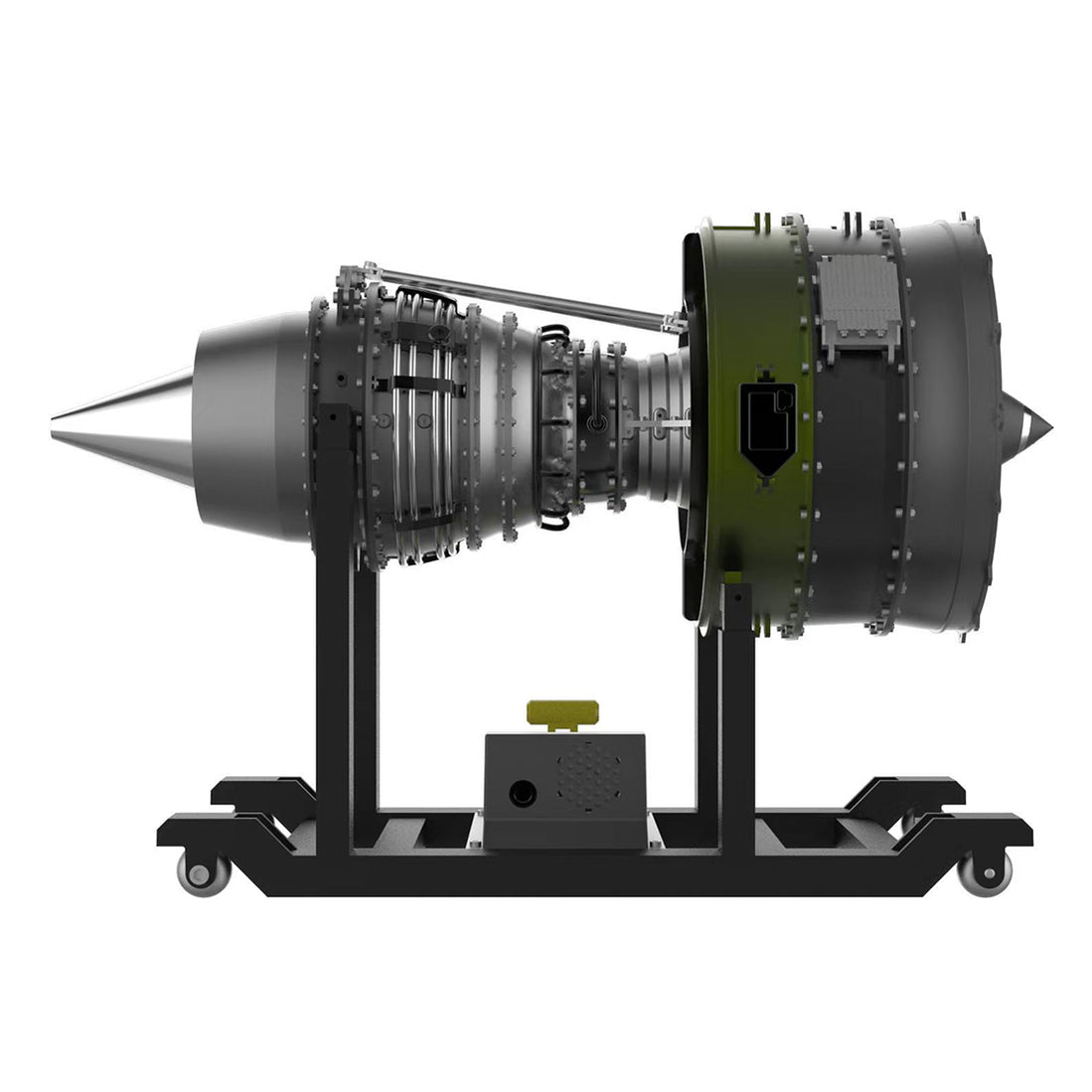 TECHING 1/10 Full Metal Working Turbofan Engine Model - Build Your Own ...