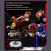 3D Mechanical Bionic Beetle Assembly Model Kit with LED Lighting Eight-Cylinder Engine