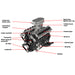 enjomor v12 engine model that works gs-v12 gas engine johnnyq90 large scale model v12 72cc chuan qi 