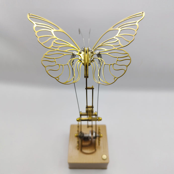 Mechanical Butterfly Dynamic 3D DIY Mechanical Metal Butterfly Model Kit for Kids, Teens, and Adults