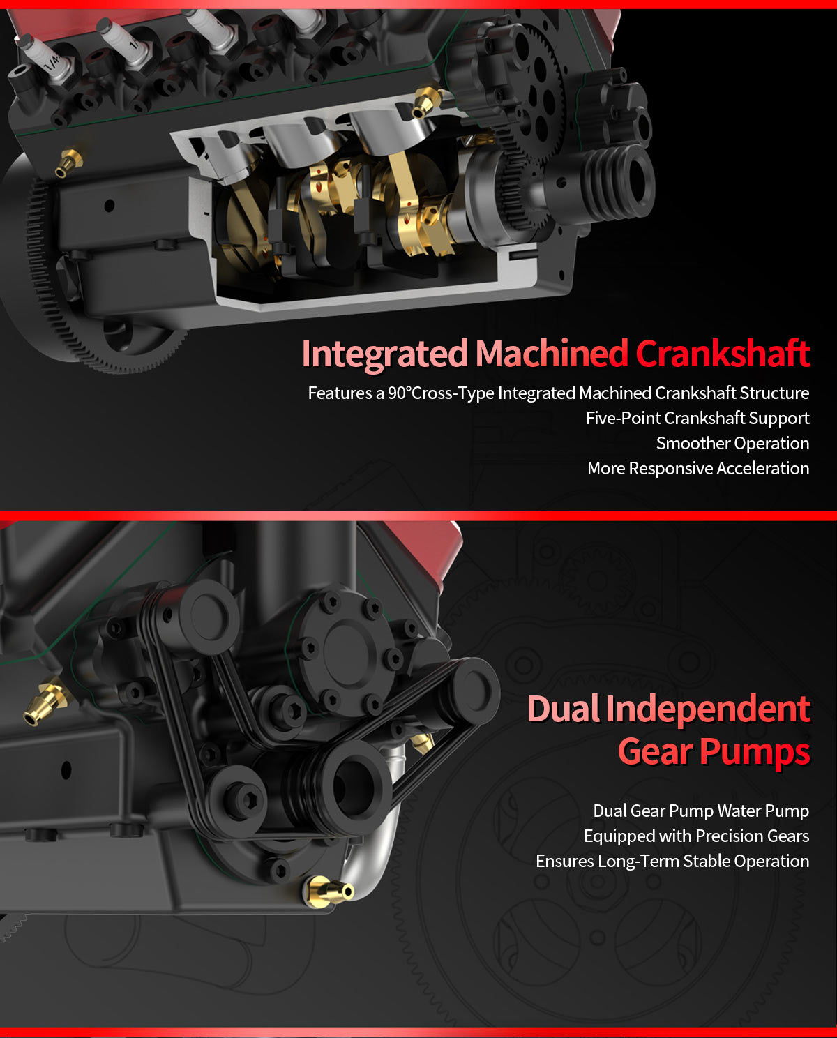 toyan v8 engine model kit that works build your own engine working gas gasoline 