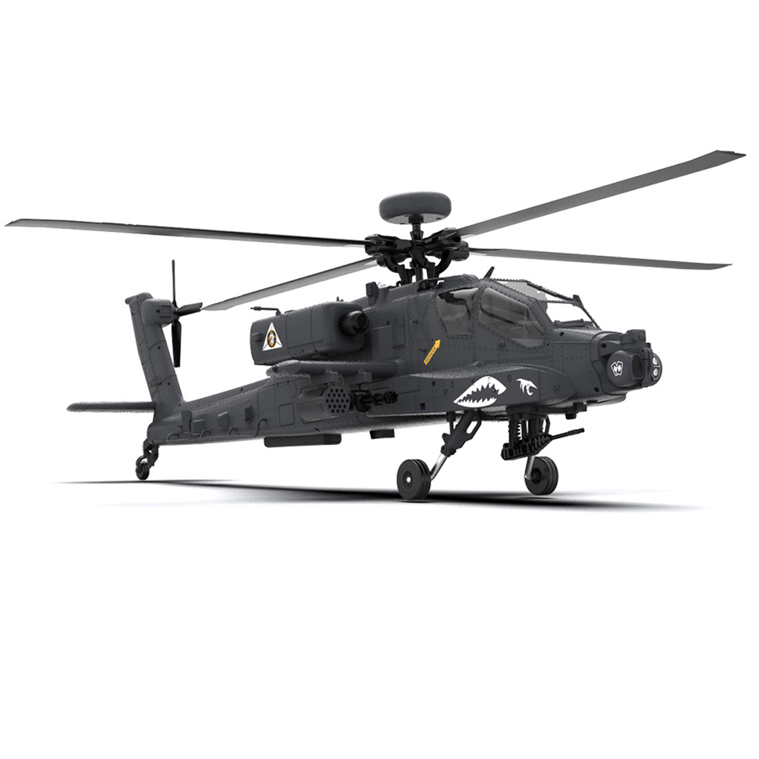 YU XIANG Apache GPS Helicopter F11-S AH64 1/32 Scale 2.4G 6CH RC Dual-Axis Co-Drive Flybarless 6G/3D Stunt