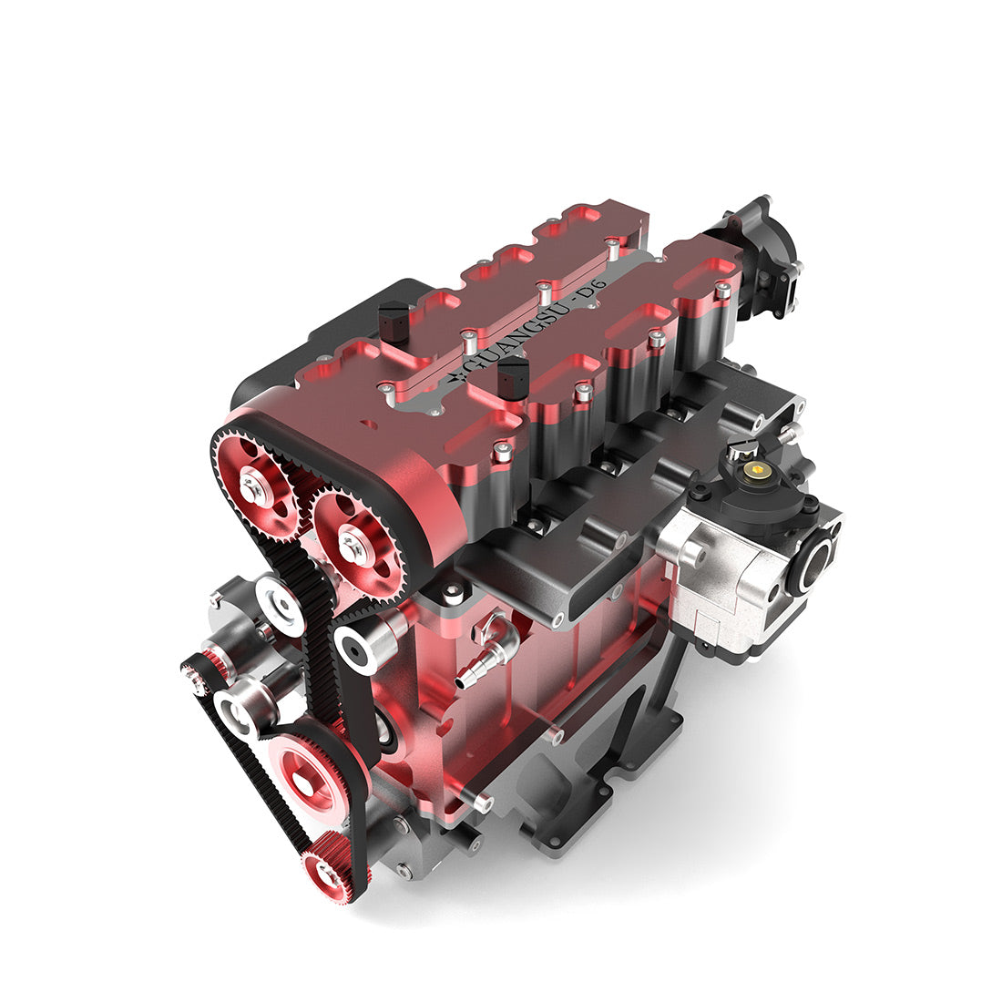 ENJOMOR GS-L4 Engine 32cc Water-Cooled 4-Stroke DOHC Inline Four-Cylinder Gasoline Internal Combustion Engine