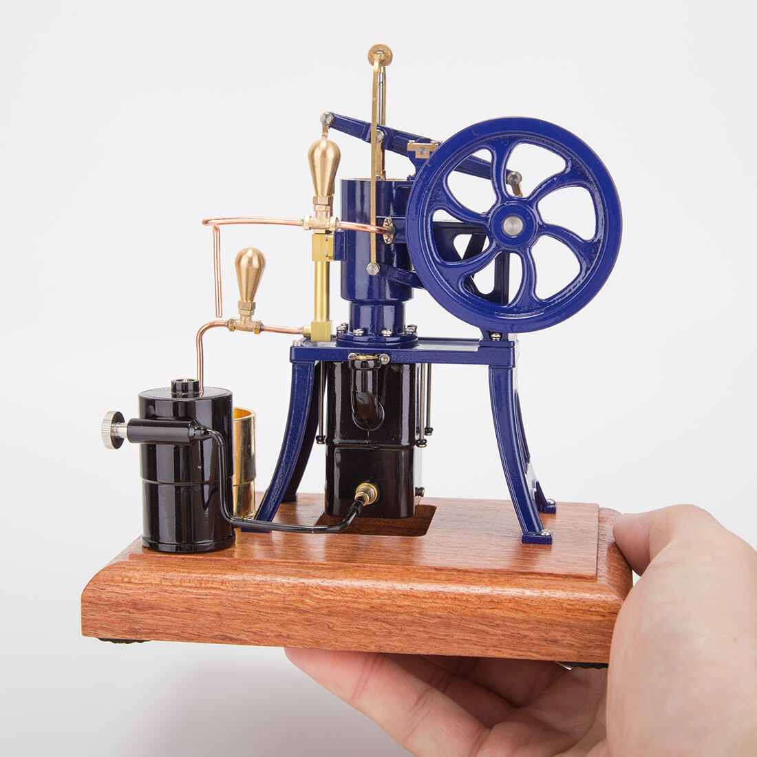 RETROL R01 1/12 Scale Hot Air Pumping Engine Model Water-cooled Stirling External Combustion Engine Mechanical Toy Set