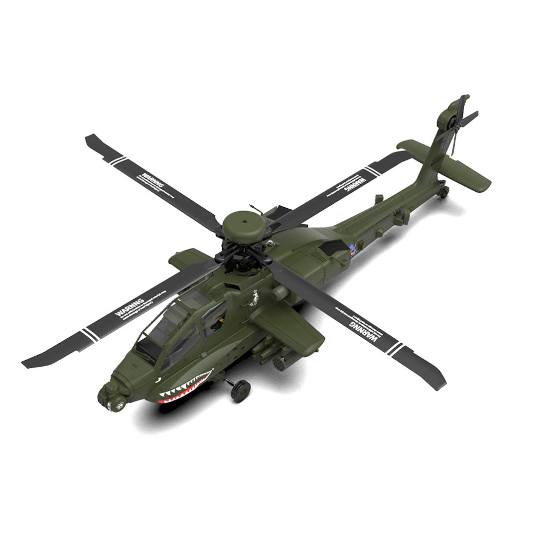 YU XIANG F11 AH64 1/32 Scale 2.4G 6CH RTF Helicopter Model 