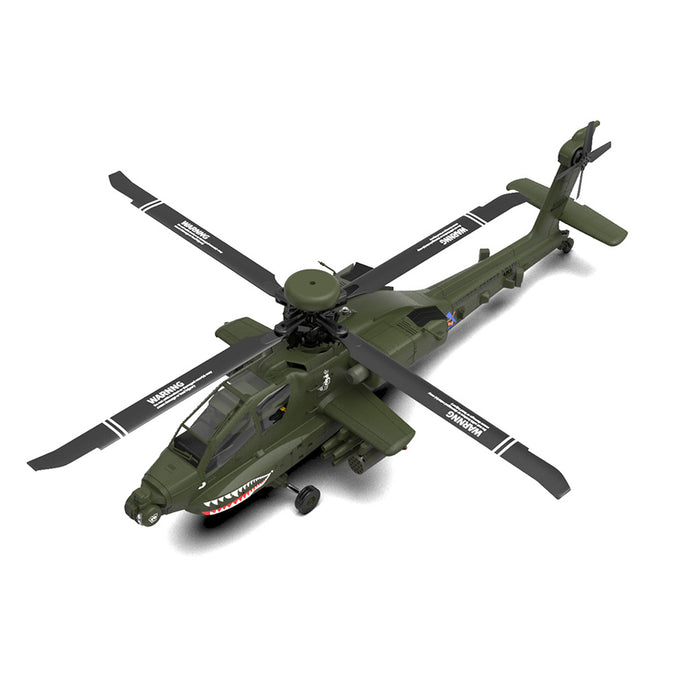 YU XIANG F11 AH64 1 32 Scale 2.4G 6CH RTF Helicopter Model EngineDIY